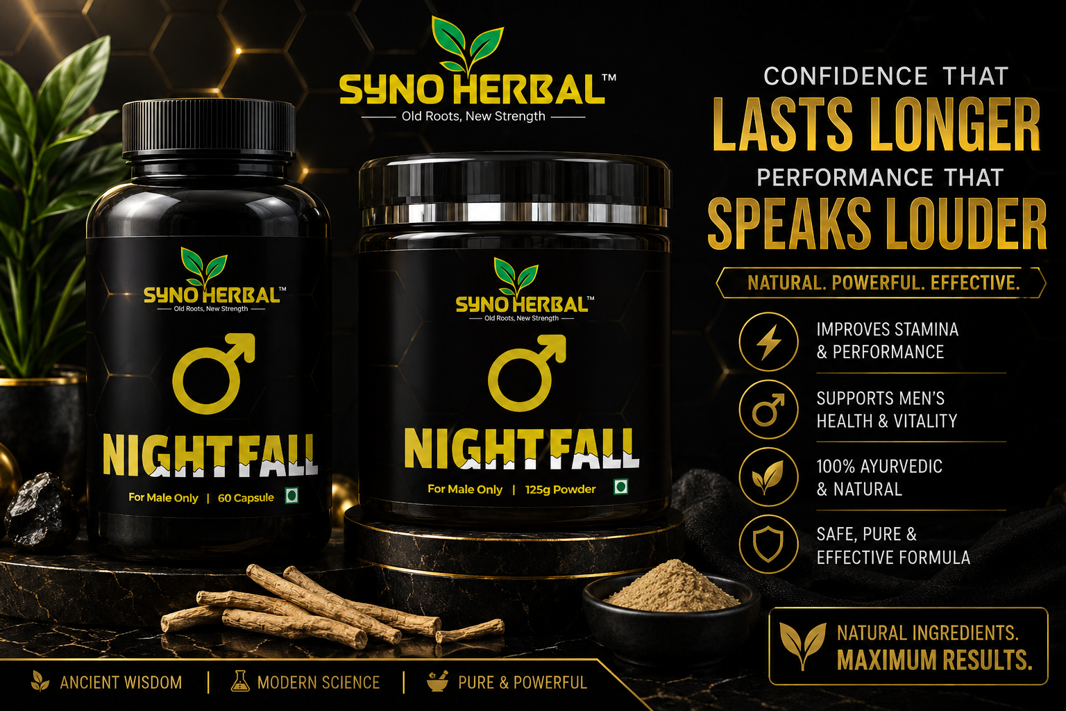 Night Fall Powder + Night Fall Capsule